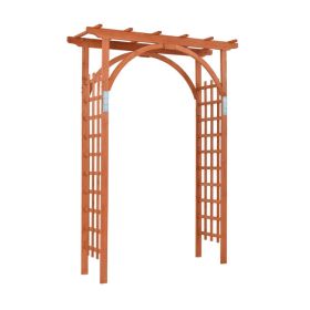 Garden Archway Arch Lattice Trellis Pergola for Climbing Plants and Outdoor Wedding Bridal Decor