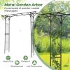 81 Inch Garden Arbor Metal Archway for Climbing Plants