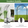 Garden Arch Arbor Trellis for Climbing Plants Roses Vines