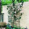 4 Pack Metal Garden Trellis 86.7" x 19.7" Rustproof Trellis for Climbing Plants Outdoor Flower Support Black